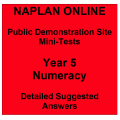 NAPLAN Online MiniTest Answers Numeracy Year 5
